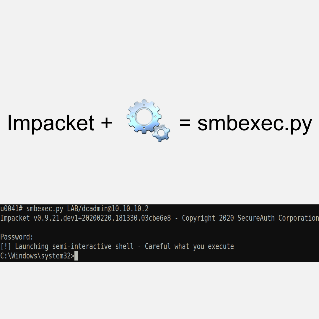 Impacket Remote Execution Tools: smbexec.py